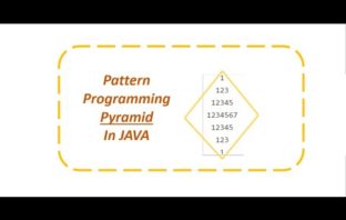 Pattern Code (JAVA) || Pyramid Pattern Code