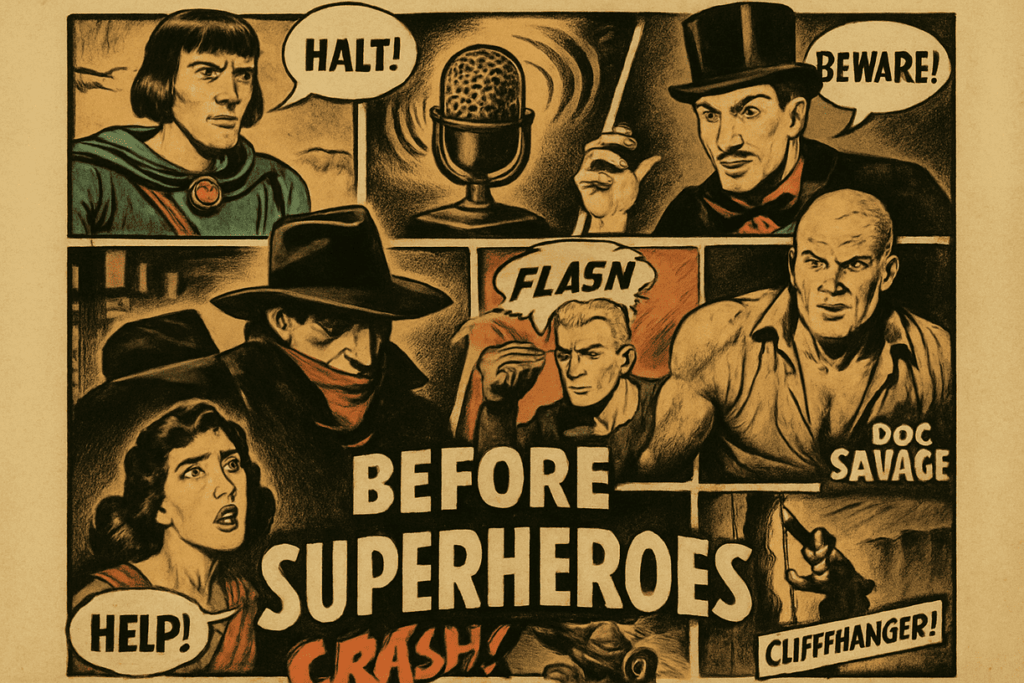 Antes dos super-heróis: tiras, pulps e a cultura de massa