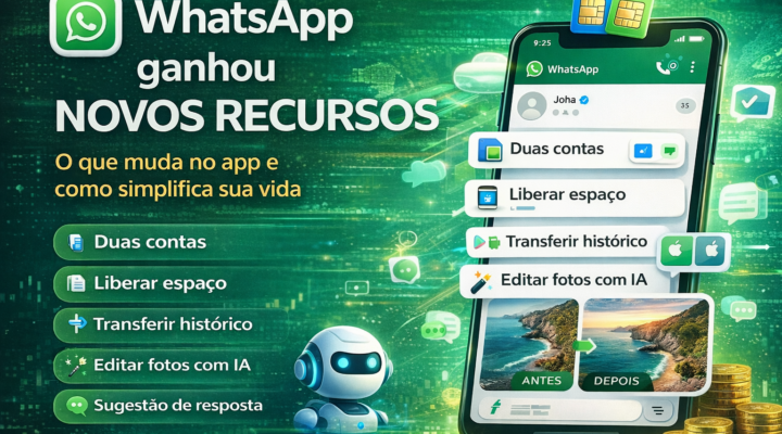 WhatsApp ganhou novos recursos o que muda