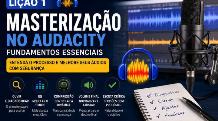 Masterização no Audacity