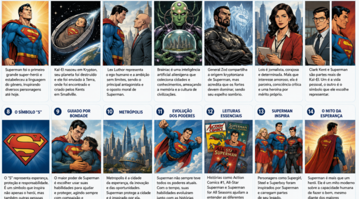 Superman: o primeiro grande super-herói e a construção do mito moderno