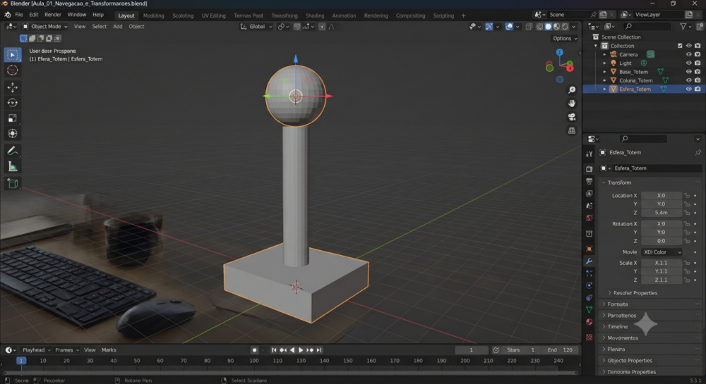 Interface, navegação e transformações: o alicerce de todo projeto 3D
