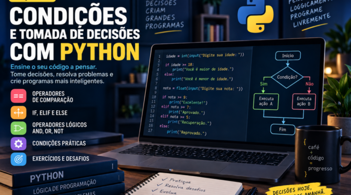 Python — Lição 2: Condições e Tomada de Decisões