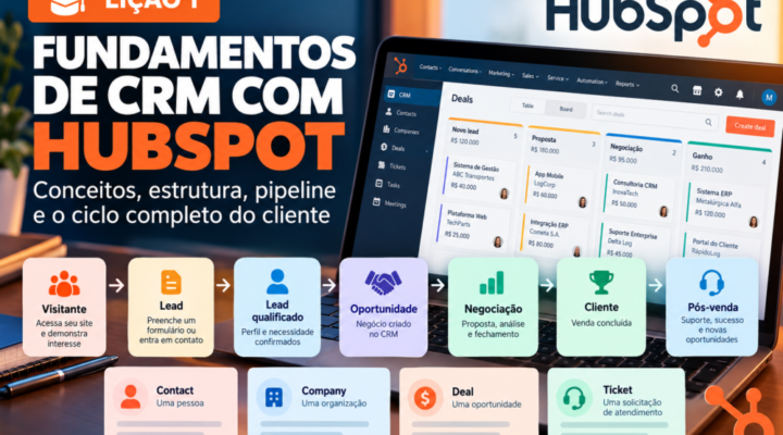 CRM com HubSpot — Lição 1: Fundamentos de CRM