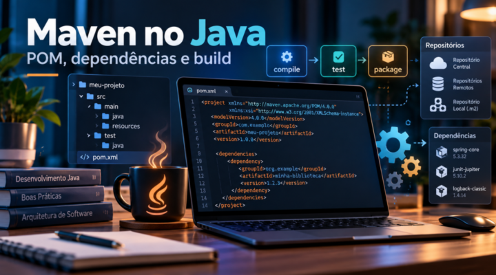 Maven no Java: o que é, como funciona e como usar na prática